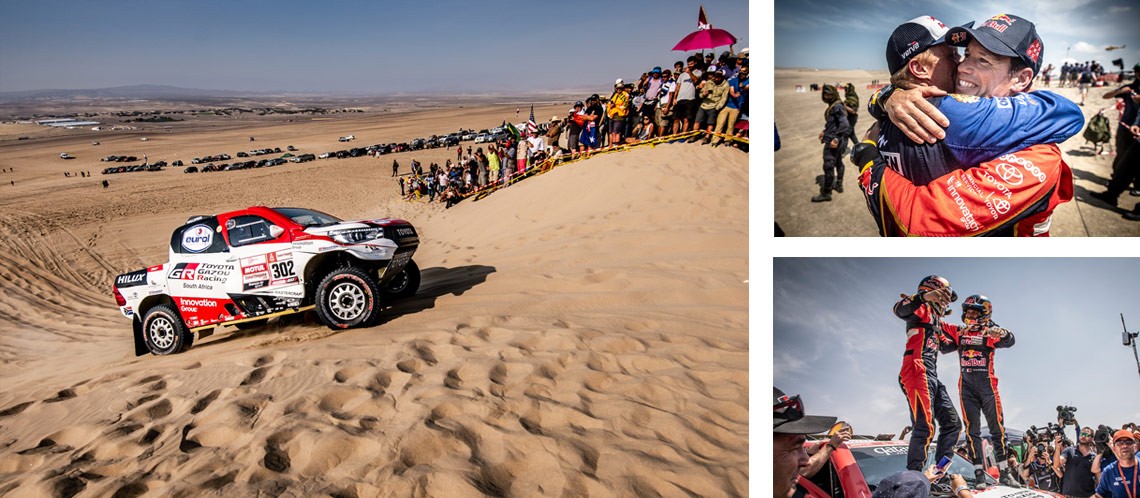Toyota Hilux vyhrála Rallye Dakar