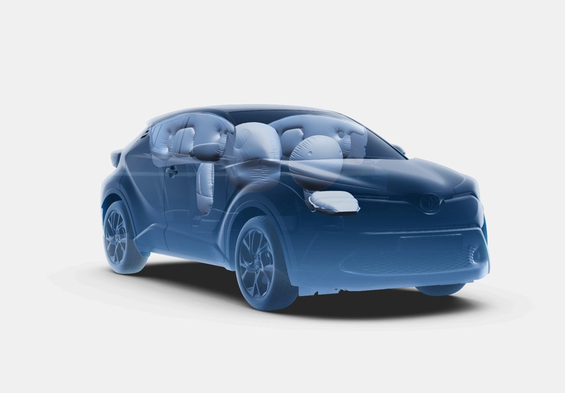 Toyota C-HR Airbagy